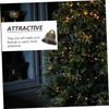 jojofuny 100Pcs Christmas Copper Bell Pendant Small Decorative Bells for