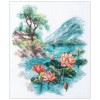 Magic Needle Blooming Lotuses 70-01 Counted Cross-Stitch Kit