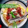 Herb Scissors, Shallot Scissors, Multipurpose 5 Blade Kitchen Herb Shears,