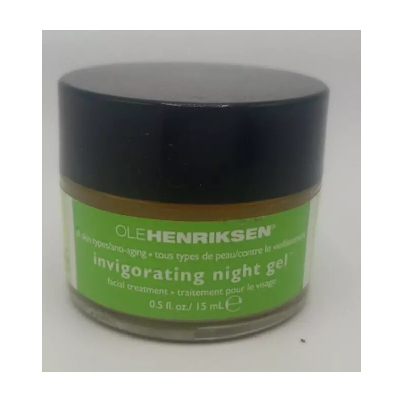 Ole Henriksen Invigorating Night Gel anti-aging - 0.5oz /15 ml