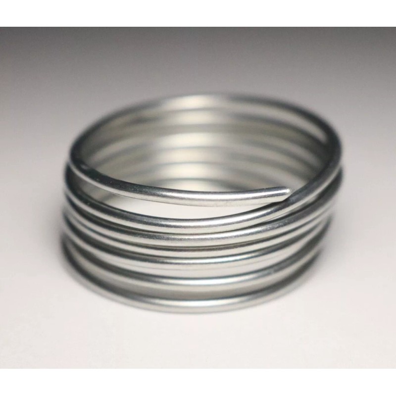 ChemistryCabinet Zinc Metal 99.99% Pure Wire 2 Feet (61 Cm)