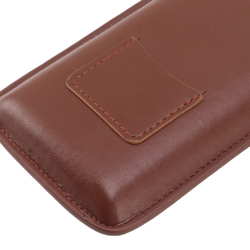 Leather Cigar Case Portable 3 Finger Cigar Humidor Carrying Case