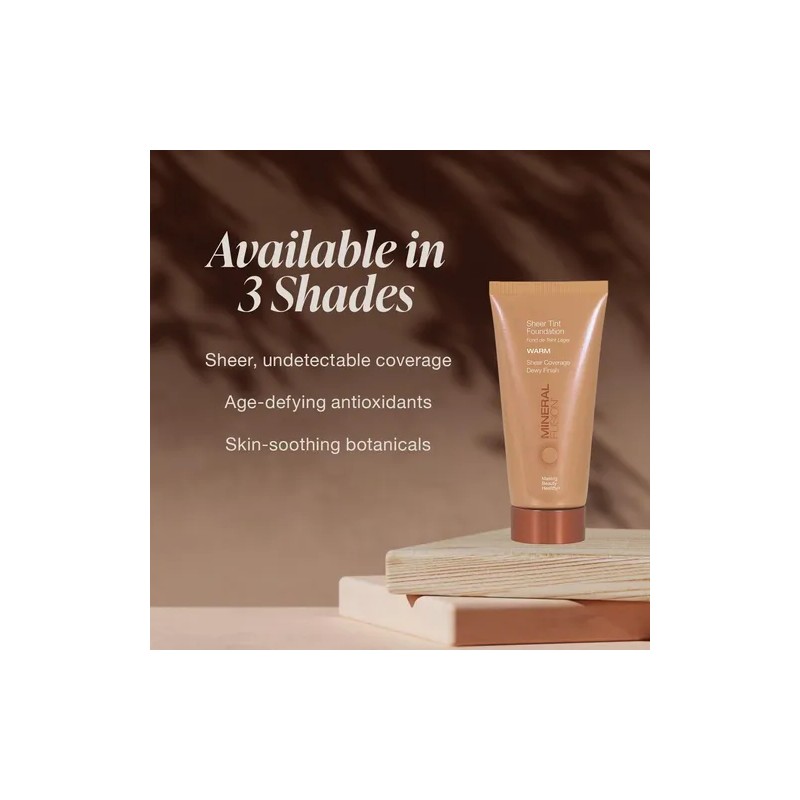 Mineral Fusion Base Sheer Tint, Oliva, 1.8 Onzas
