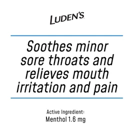 Luden's Honey Licorice Cough Throat Drops | Menthol Lozenge/Oral Anesthetic | 30-Count per pack | 5-Pack