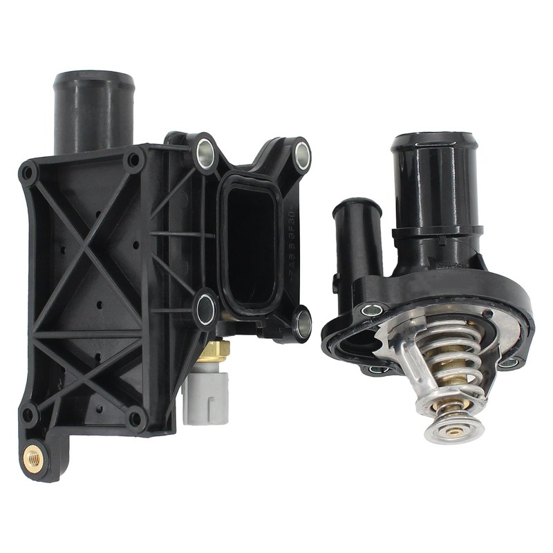 DooFig Thermostat Housing and Engine Coolant Water Outlet w/Sensor Set