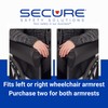 Secure Safety Solutions Wheelchair Armrest Lateral Support Cushion - High