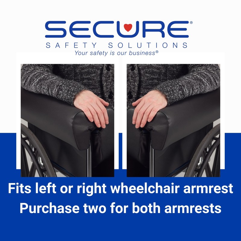 Secure Safety Solutions Wheelchair Armrest Lateral Support Cushion - High
