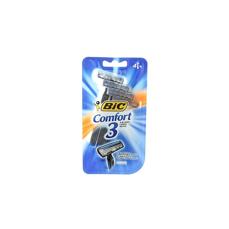 Bic Comfort 3 Men Razor 4PK