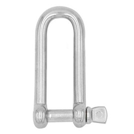 MarineNow 316 Stainless Steel Long D-Shackle Marine Grade Choose Size and Pack Quantity (12 mm, 01-Pack)