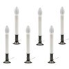 Creative Hobbies Electric Window Candle Lamp with Pewter Plated Base,