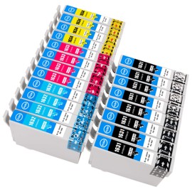 ESMONLINE Epson 16 Set of 20 Multipack Compatible Printer Cartridges to Replace XL for Workforce WF-2760DWF 2750DWF 2660DWF 2650DWF 2630WF 2540WF 2530WF 2520NF 2510WF 2010W