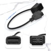 PARANNIC OBD2 Adapter Cable for Toyota Vehicles - 17Pin OBD2