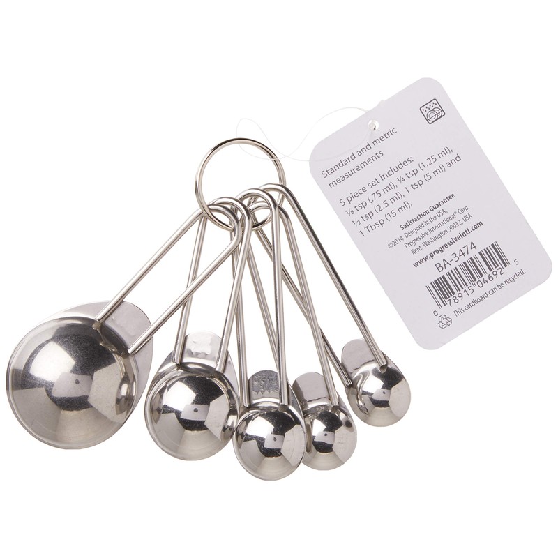 Prepworks by Progressive Stainless Steel Measuring Spoons - Set of
