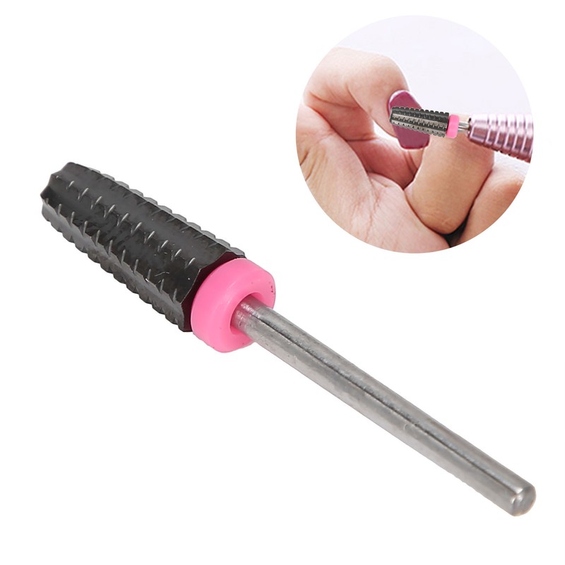 Tungsten Steel Nail Polishing Grinding Head Dead Skin Removal Nail