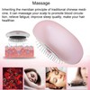 New Negative Ion Anti static Hairbrush Portable Electric Scalp Massage