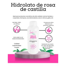 Hidrolato De Rosa De Castilla