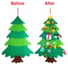 CCINEE Christmas Felt Tree, 3.5ft DIY Felt Xmas Tree with