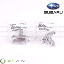 JDM Subaru 2002-2007 Impreza WRX Clear Side Markers Fender STi OEM Genuine Lot of 2
