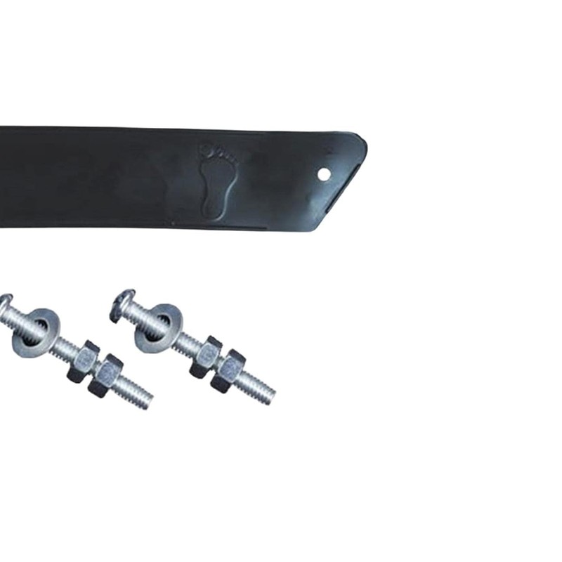 Black Stroller Footrest Replacement Adjustable Stroller Extension Footboard for Babies