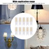10PCS G9 Base LED Light Bulb 3W 32LED BiPin Bulb
