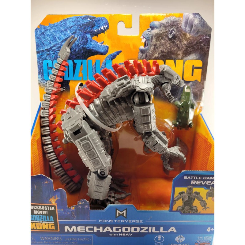 Playmates Toys Godzilla vs Kong MECHAGODZILLA with Heav 6" Action