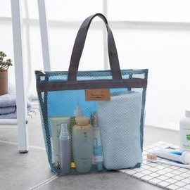 Mesh Beach & Swim Bag Mesh Grey