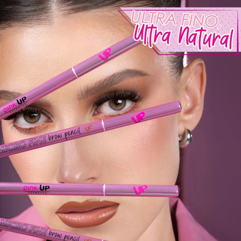 Micro Fine Brow Pencil Delinea Peina Y Maquilla Pink Up
