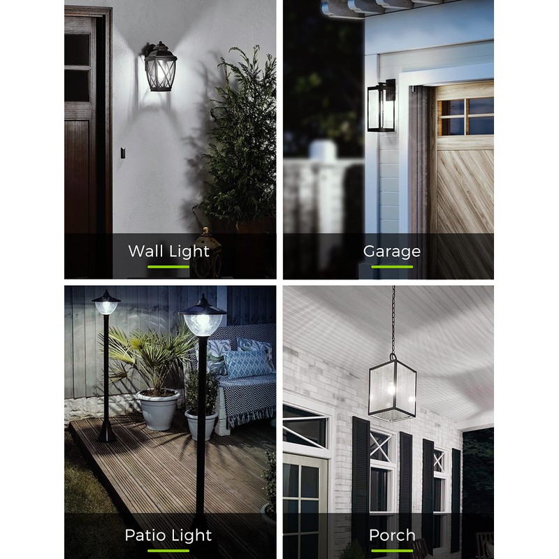 L LOHAS LED Dusk to Dawn Light Bulbs, E26 Bulb