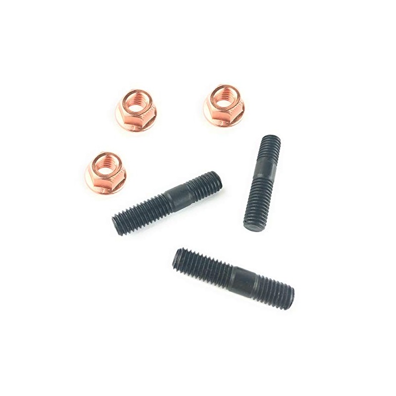 Exhaust Manifold to Pipe Studs + Nuts for Land Rover