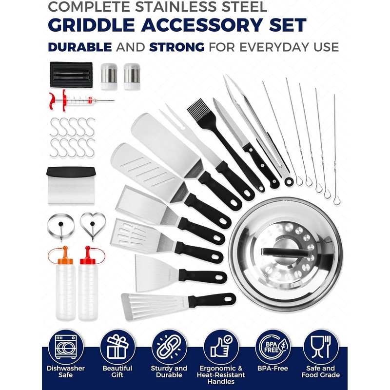 Commercial Chef Blackstone Griddle Accessories Kit - Blackstone Accessories -