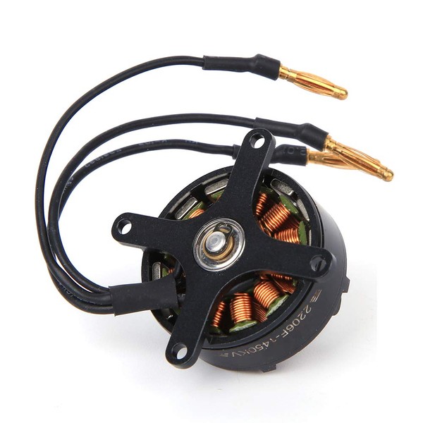 2206 Metal Black 1450KV Brushless Motor, 20A Adapter ESC RC,