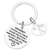 AHAETH Grammy Gift Keychain Best Grammy Ever Key Chains for