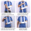 Arm Sling Adjustable Shoulder Support Sling (Purple)