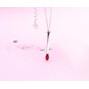 Helen de Lete Lovely Matchstick Sterling Silver Choker Necklace for