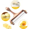 TOPULORS Cheese Slicer - Cheese Cutter - Stainless Steel Wire