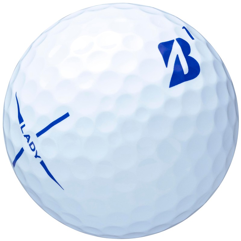 Bridgestone L5WXJ Golf Balls, LADY 2025 Model, 12 Balls, White