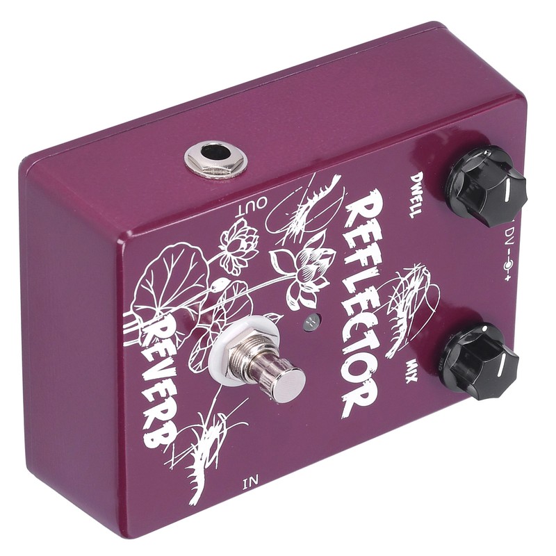Spring Reverb Pedal Electric Guitar Reflector Effect Accessories Aluminum Alloy