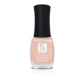 BARIELLE Protect Plus Color Nail Polish - On Your Toes, A Sheer Soft Pink with Shimmer Nail Color with Prosina .45 ounces