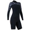 1.5MM Diving Onepiece Swimsuit Wetsuit Short Trousers for Snorkeling Surfing(Woman