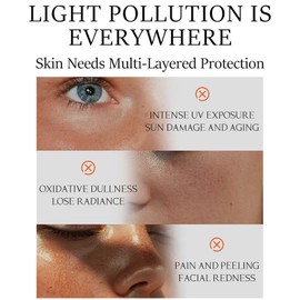 Sunblock SPF90++ Face Cream - Non Greasy Sunscreen for All Skin Types - Snail Essence Sun Protection - Ultra Light Sun Lotion,100ml