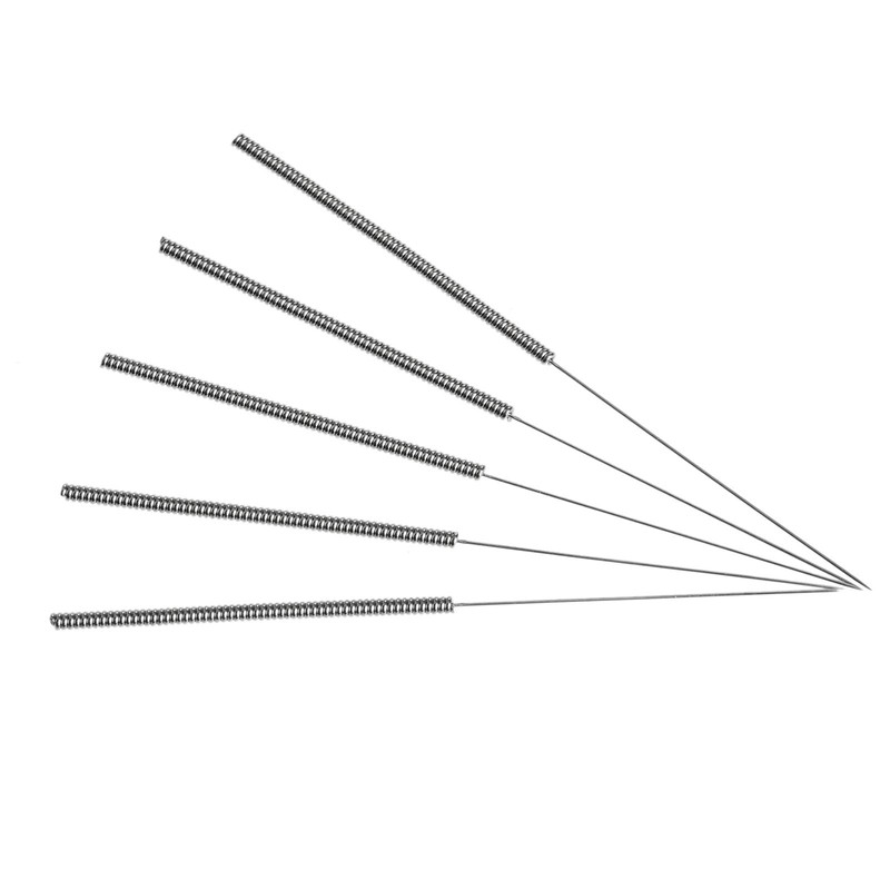 5-Pack 0.25mm Needle Drill Bits, MUXSAM 3D Printer Nozzle Cleaning