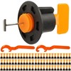 Tile Levelling System, Pack of 100, for 1.5-8 mm Joint