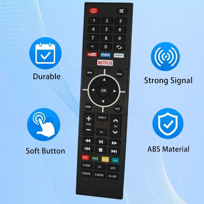 Universal Replacement Remote Control Fit for Element LED LCD HD
