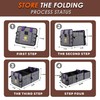 SugarFox Car Trunk Organizer SUV, 84L SUV Trunk Organizer –