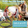 Portable Outdoor Misting System with Adjustable Nozzle
