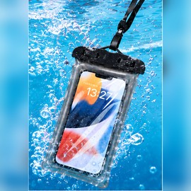 Waterproof Phone Pouch for Swimming and Beach Trips – PVC Protective Phone Bag for Everyday Water Activities