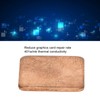 100pcs Copper Pad Shim Thermal Conductivity Burr Free Copper Shim