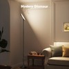 SIBRILLE 36W LED Floor Lamp, Super Bright Standing Lamp, Modern