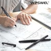 WOSWEL Black Felt Tip Pens - 60 Pack, 0.7mm Medium