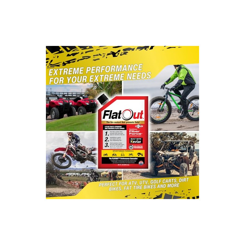 Flat Out Off Road Tire Sealant - 32 Ounce Bag,